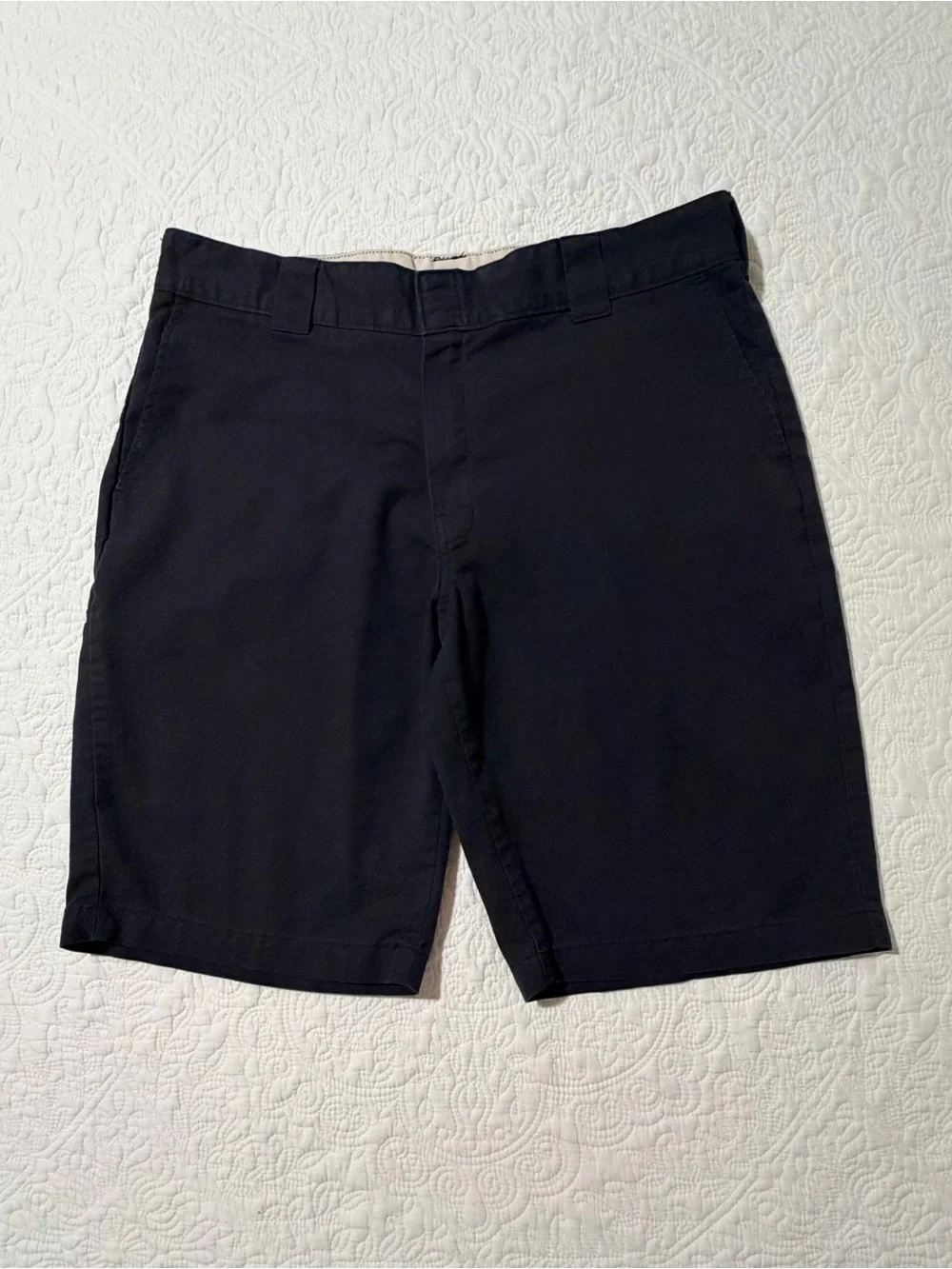 Dickies FLEX | Black | 11” Regular Fit Work Shorts | Men’s Size 36
